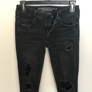 American Eagle Distressed Skinny Jeans